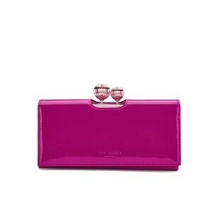TED BAKER Felicee Patent Leather Matinee Purse Clutch Wallet